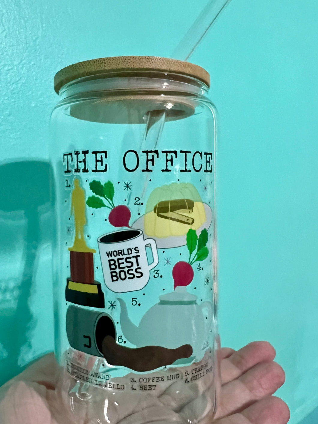 The Office Glass Can