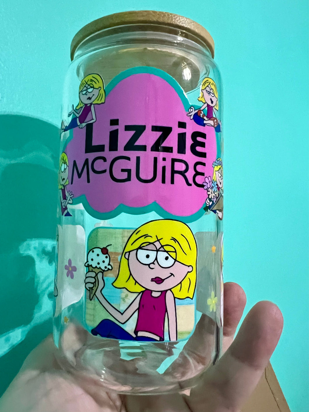 Lizzie Glass Can