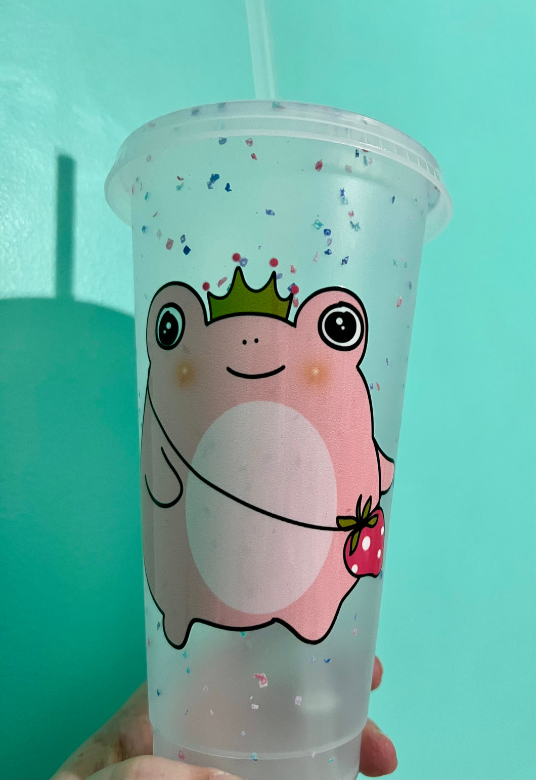 Strawberry Frog Cold Cup