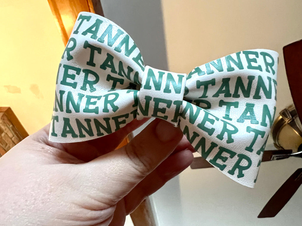 Personalized Name Bow Tie