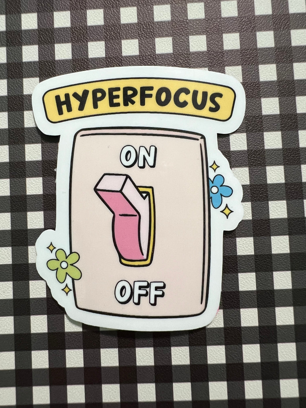 Hyperfocus Sticker