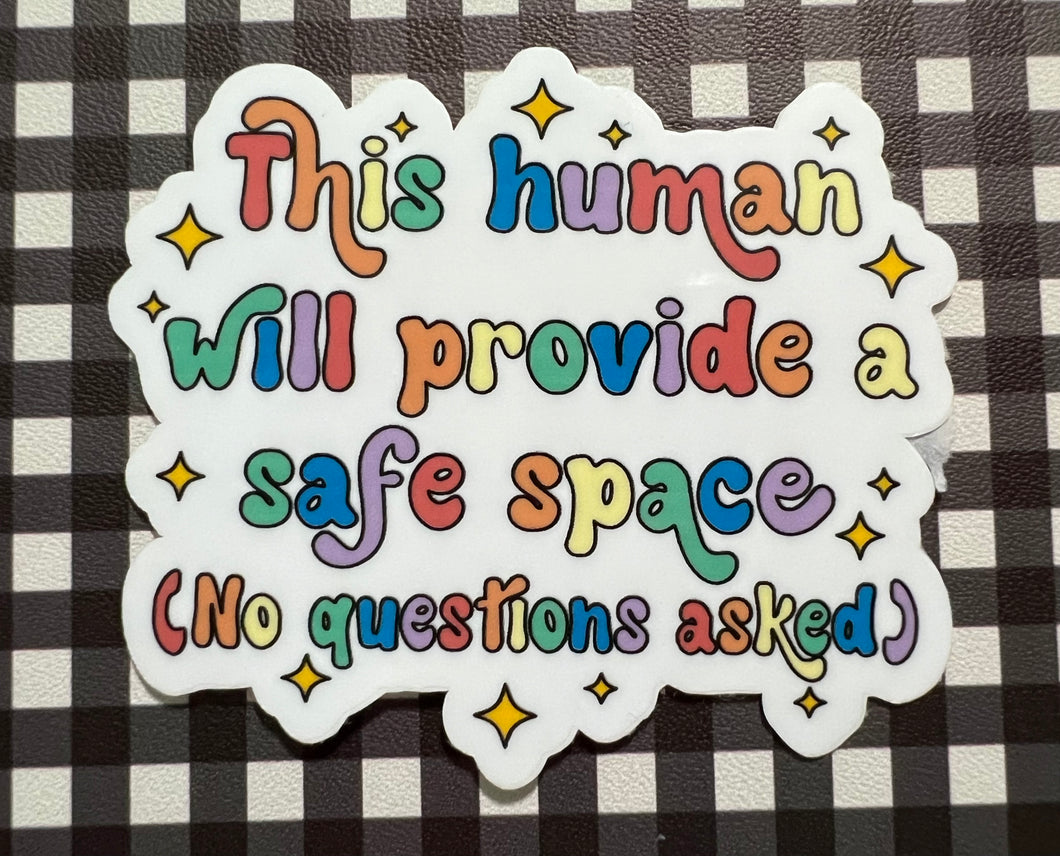 Safe Space Sticker