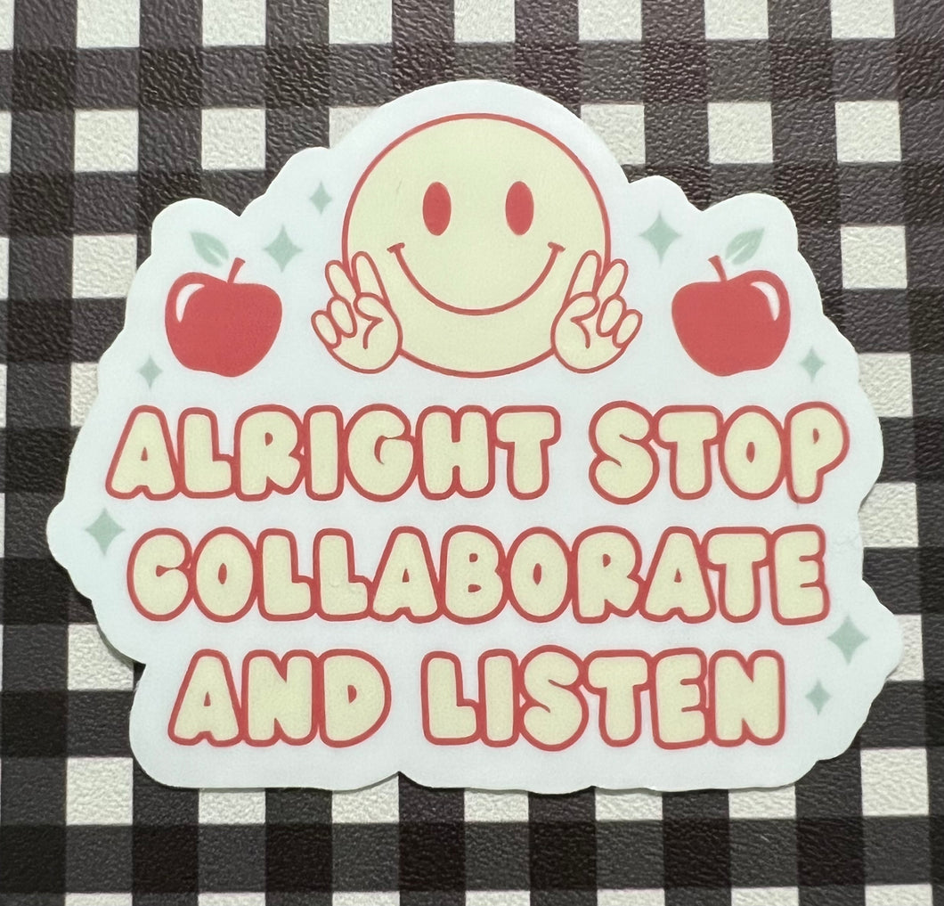 Collaborate Sticker