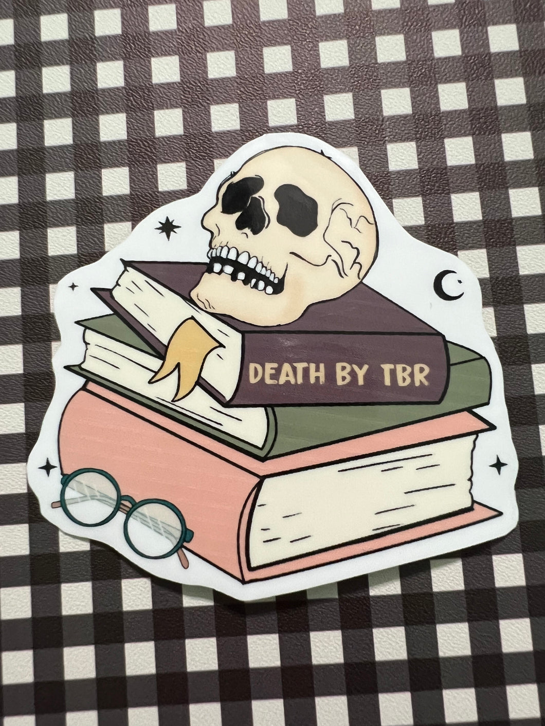 Death By TBR Sticker