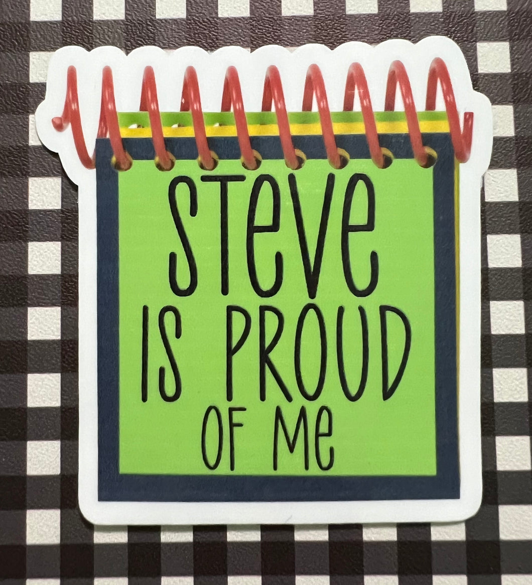 Proud Steve Sticker