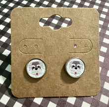 Load image into Gallery viewer, Wise Dog Stud Earrings
