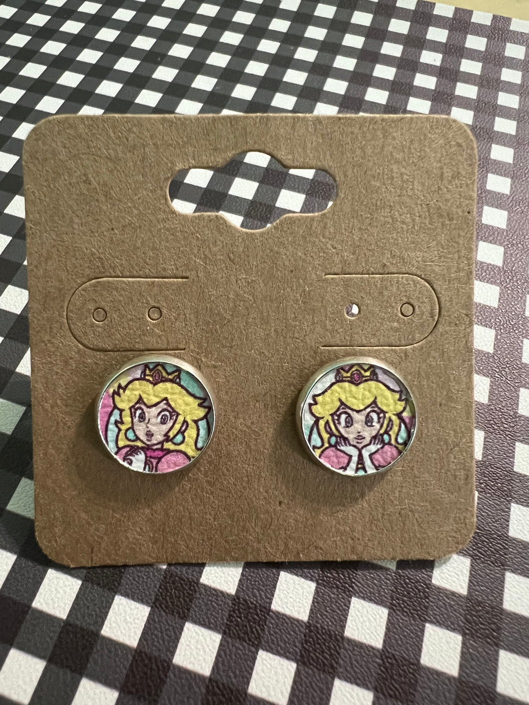 Mushroom Princess Stud Earrings