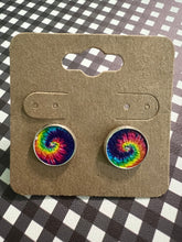 Load image into Gallery viewer, Tie Dye Collection Stud Earrings
