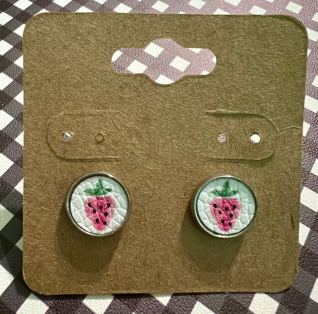 Berry Stud Earrings