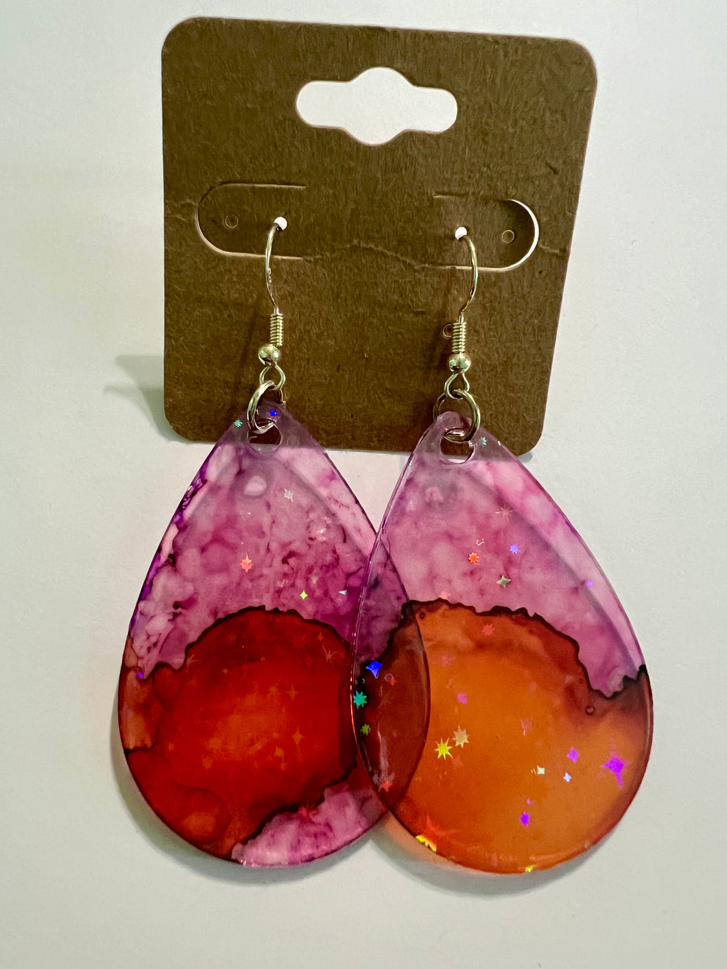 Sunset Acrylic Earrings