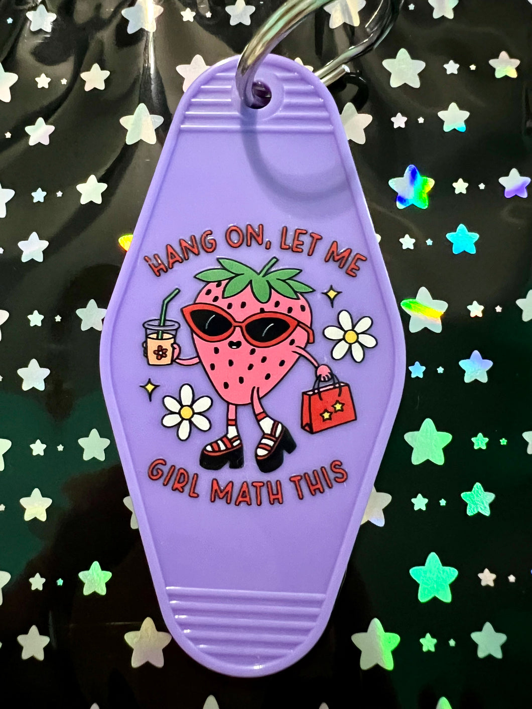 Girl Math Keychain