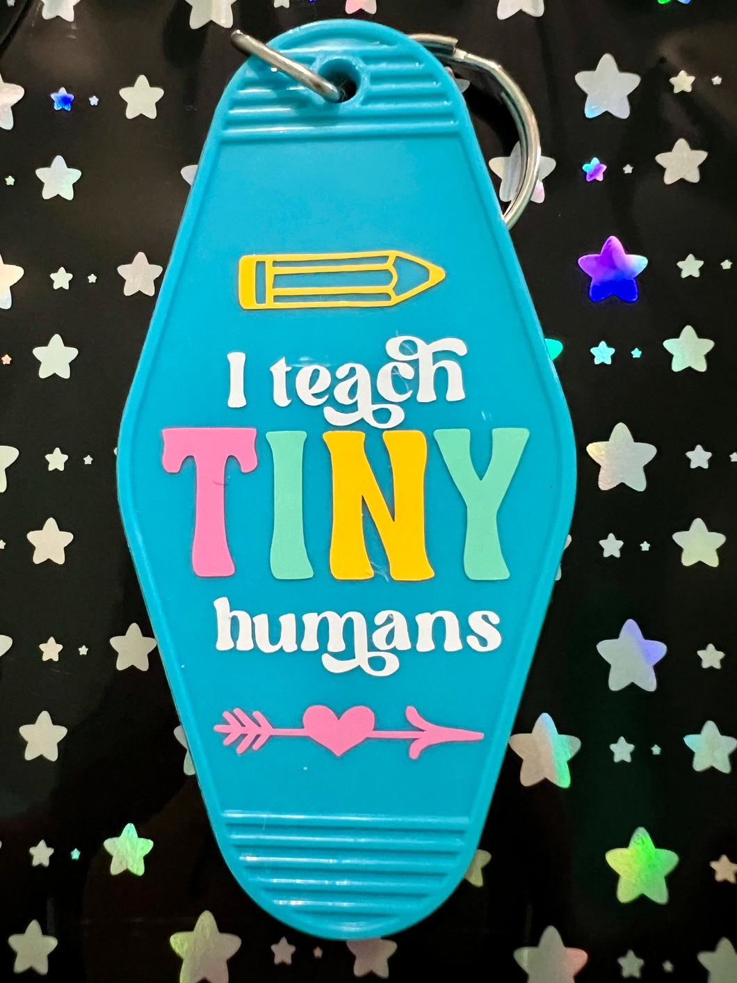 Teach Tiny Humans Keychain