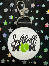 Load image into Gallery viewer, Softball &amp; Baseball Mom Keychains
