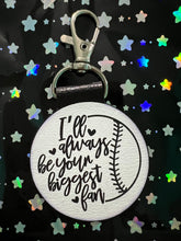 Load image into Gallery viewer, Softball &amp; Baseball Mom Keychains
