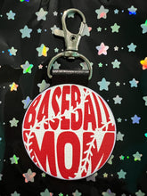 Load image into Gallery viewer, Softball &amp; Baseball Mom Keychains
