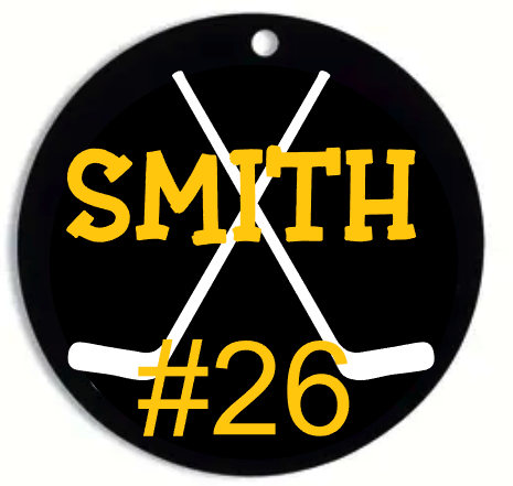 Hockey Bag Tag