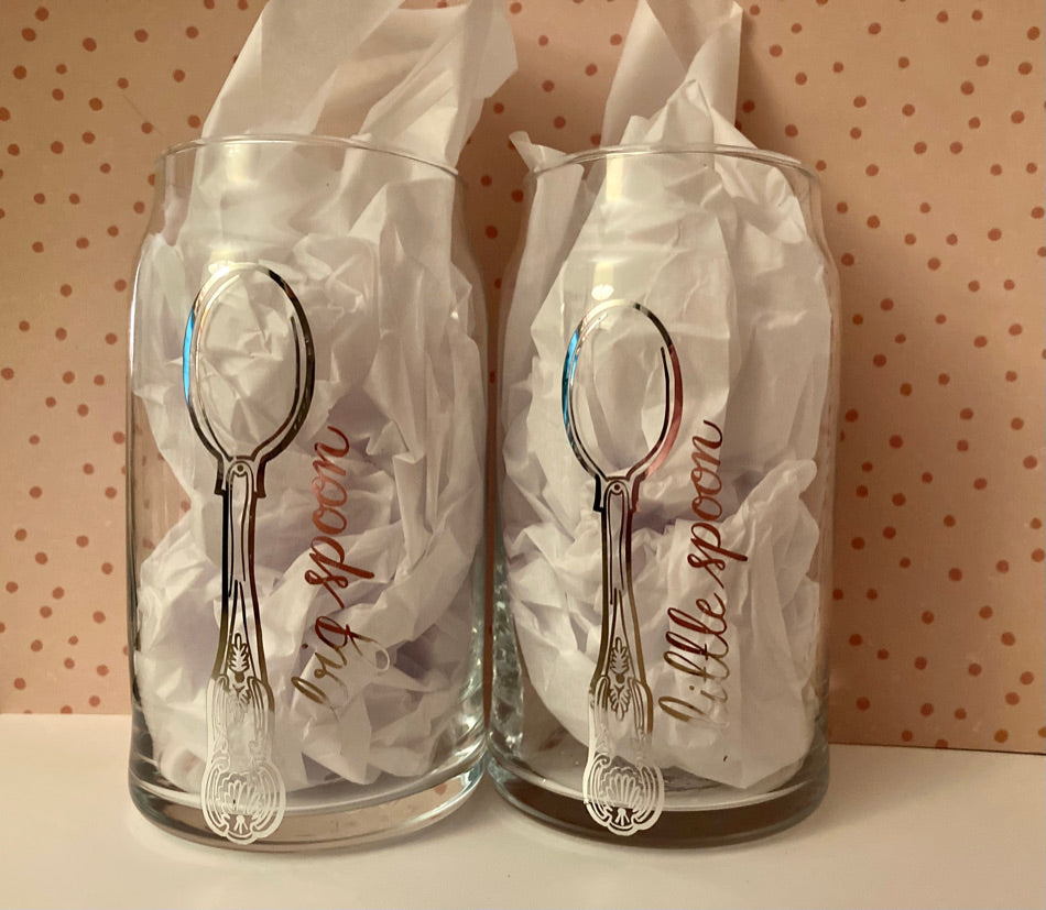 Big Spoon/Little Spoon Glass Set