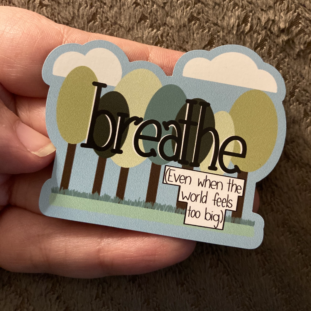 Breathe Sticker