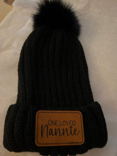 Load image into Gallery viewer, Beanie with Leather Patch
