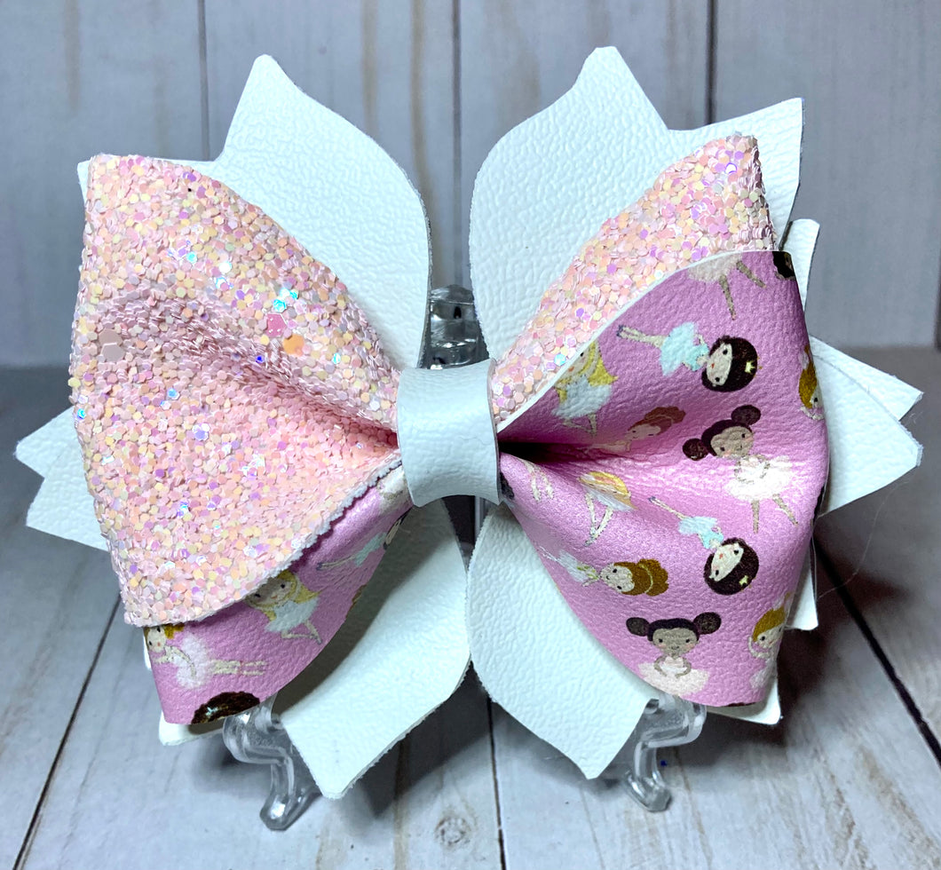 Simple Bitty Ballerinas Big Bow