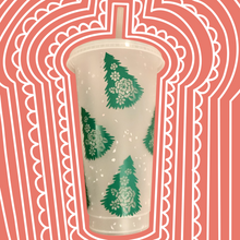 Load image into Gallery viewer, Floral Tree Cold Cup
