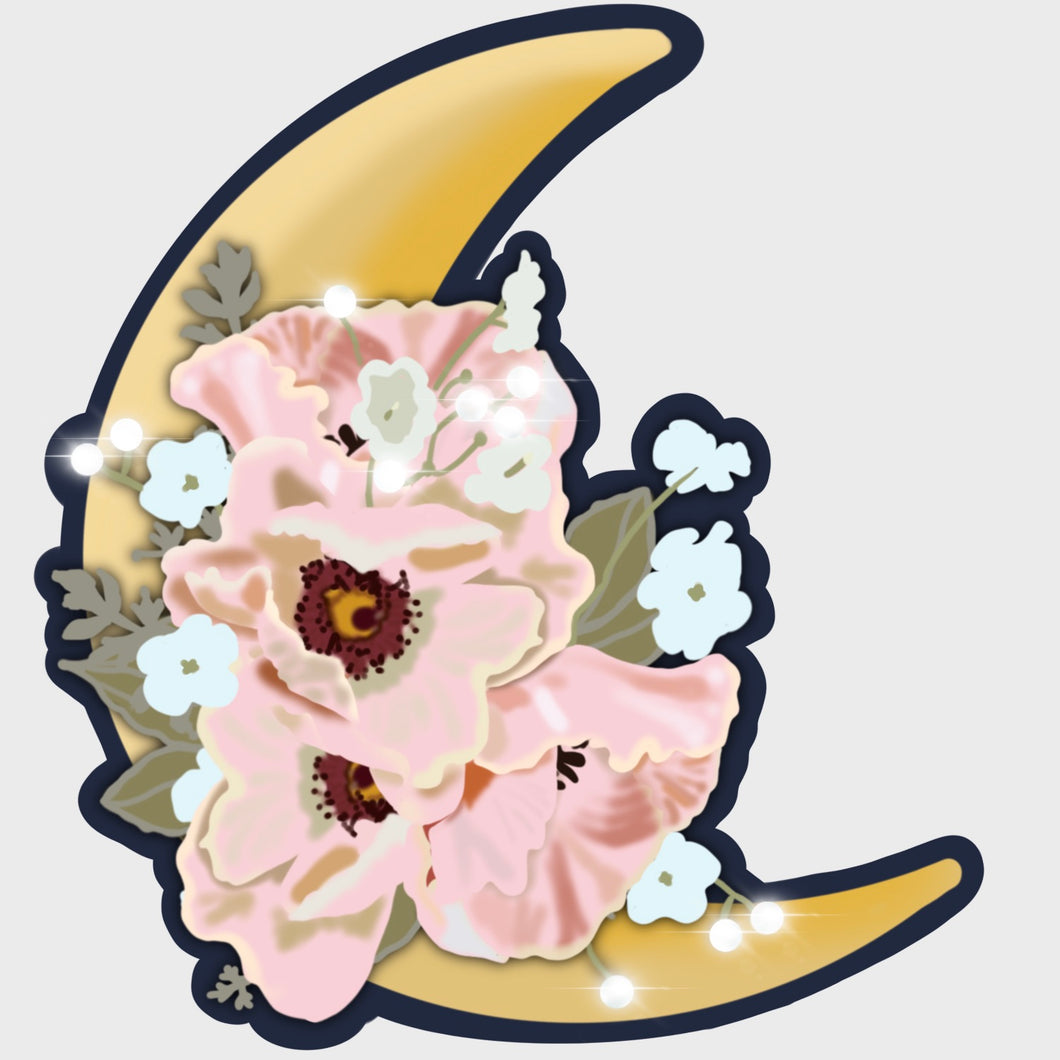 Luna Pearl Sticker