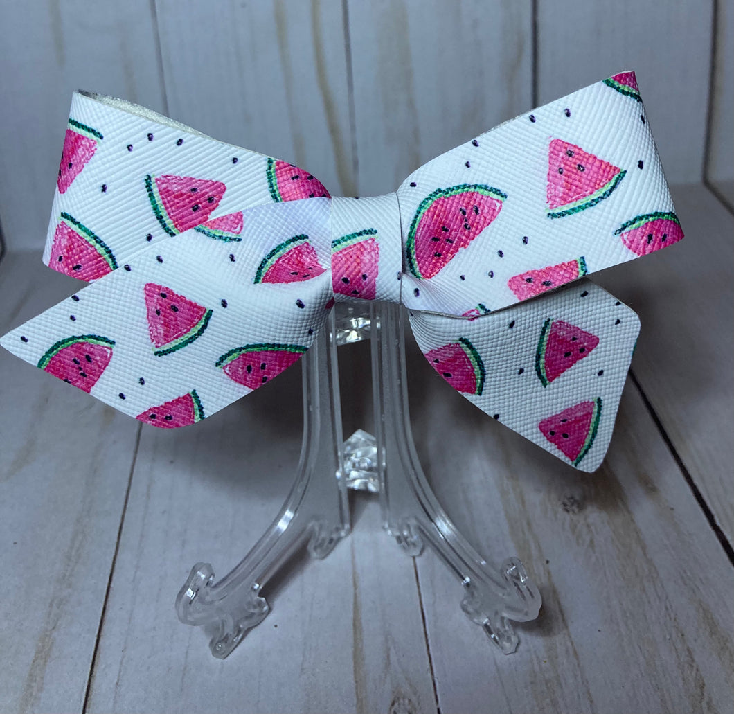 Summer Melon Tied Bow