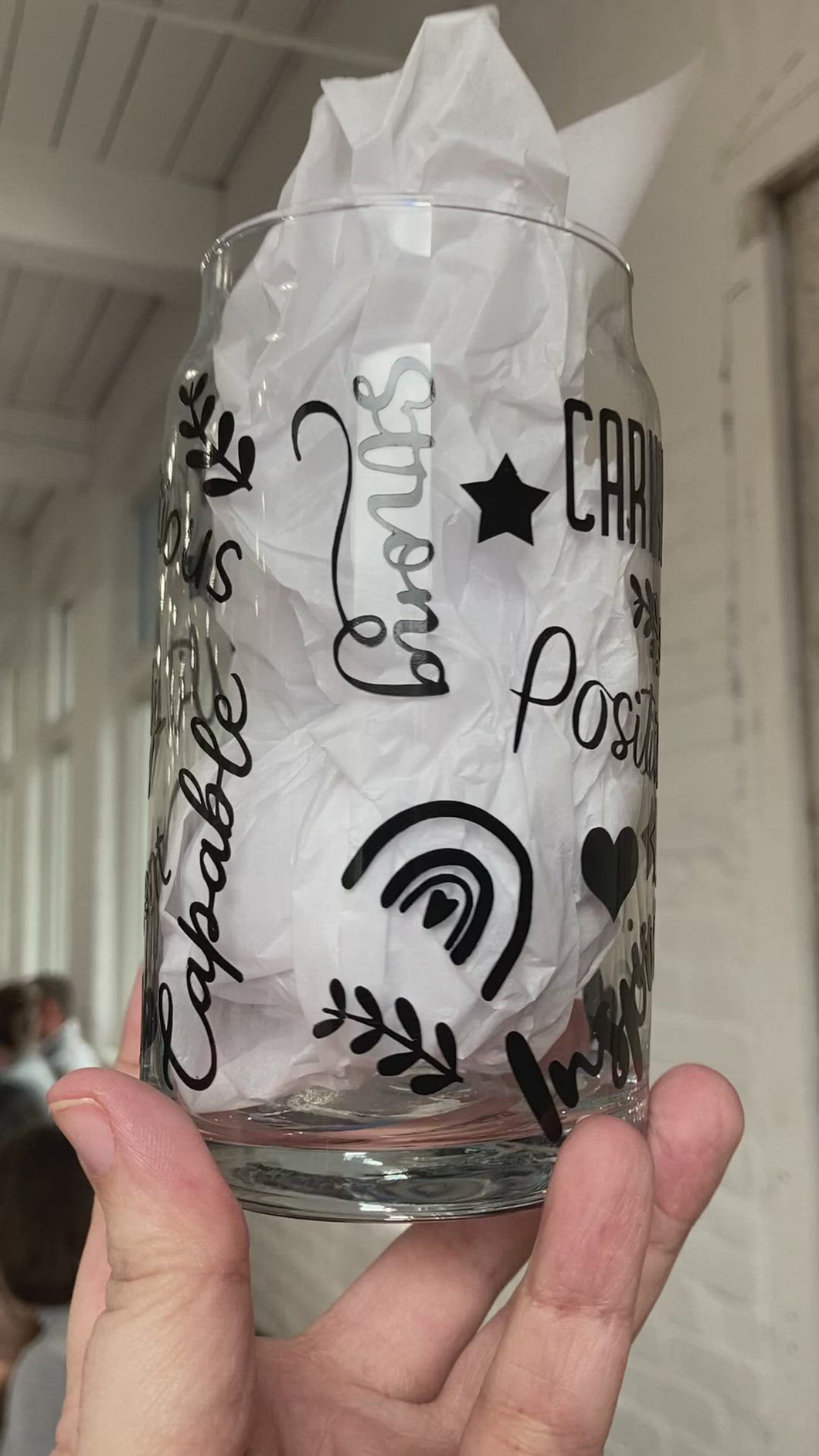 Inspiration Glass Can