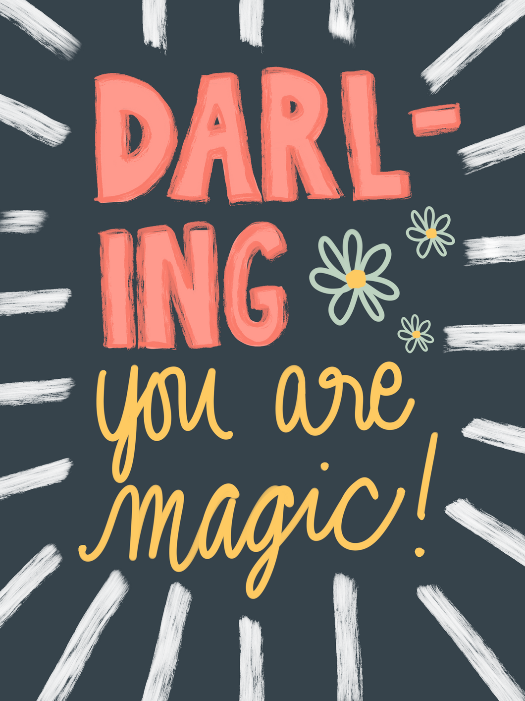 Darling Sticker