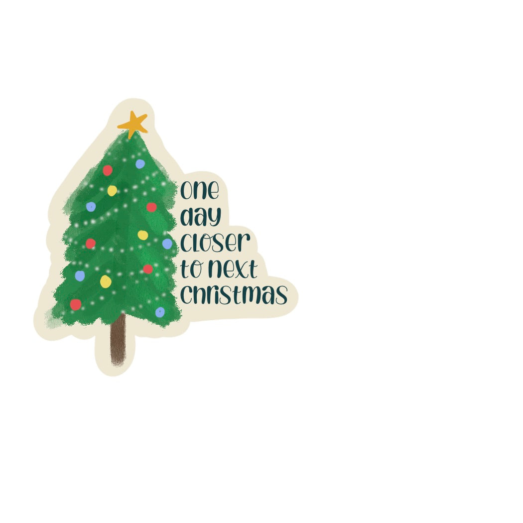 Close to Christmas Sticker