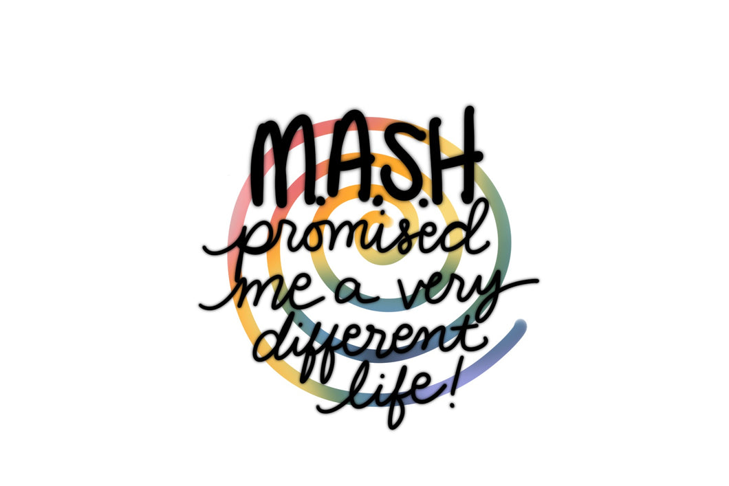 M.A.S.H Promised Sticker