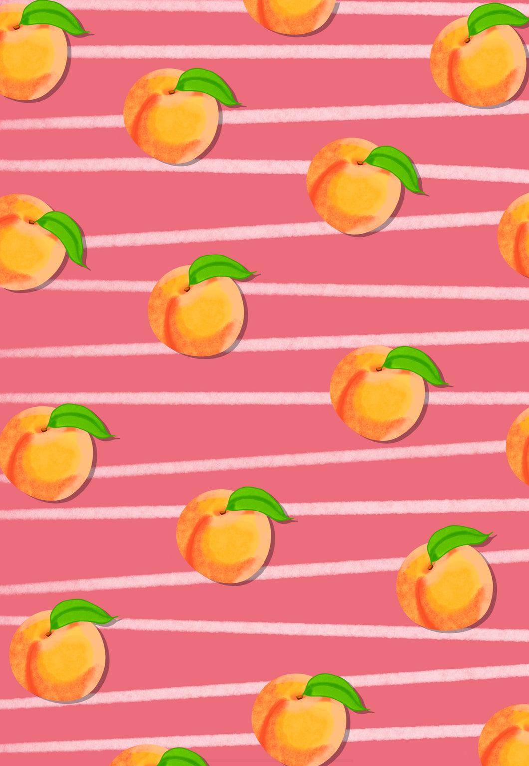 Peachy Wrapping Paper