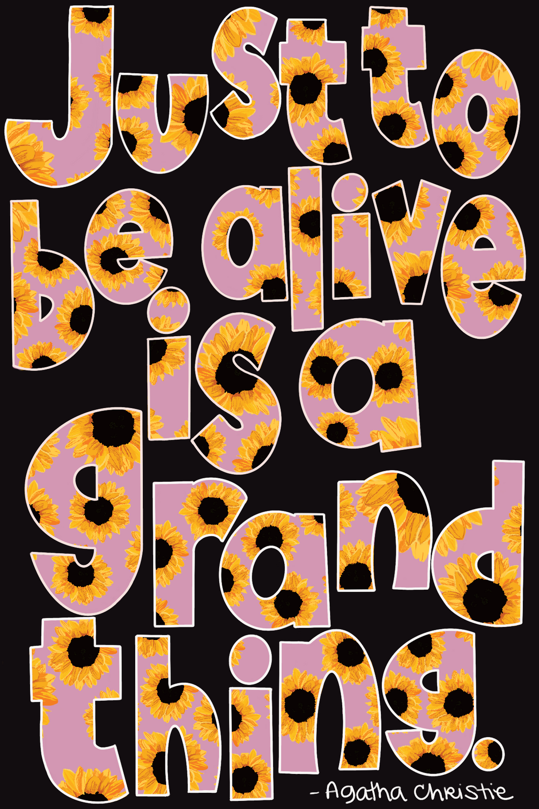 To be alive Sticker