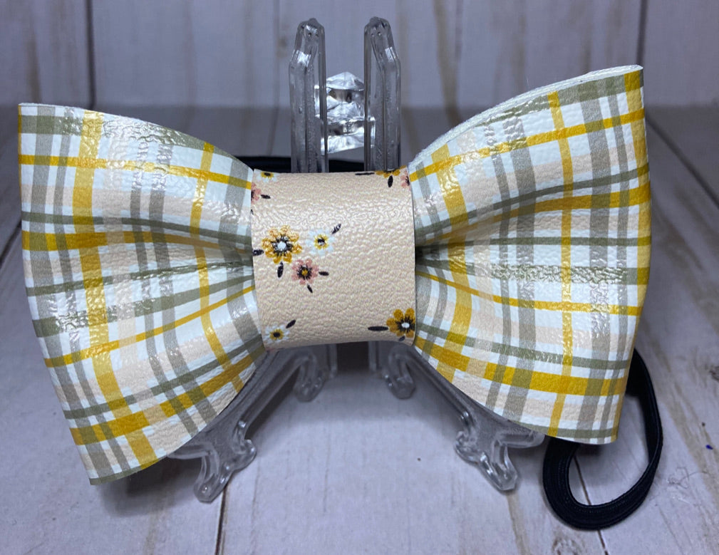 Mustard Vintage Bow Tie