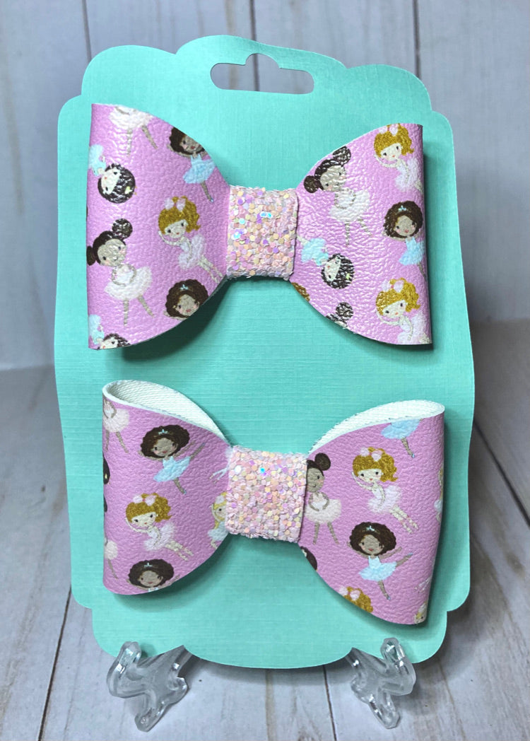 Bitty Ballerina Simple Bow Set