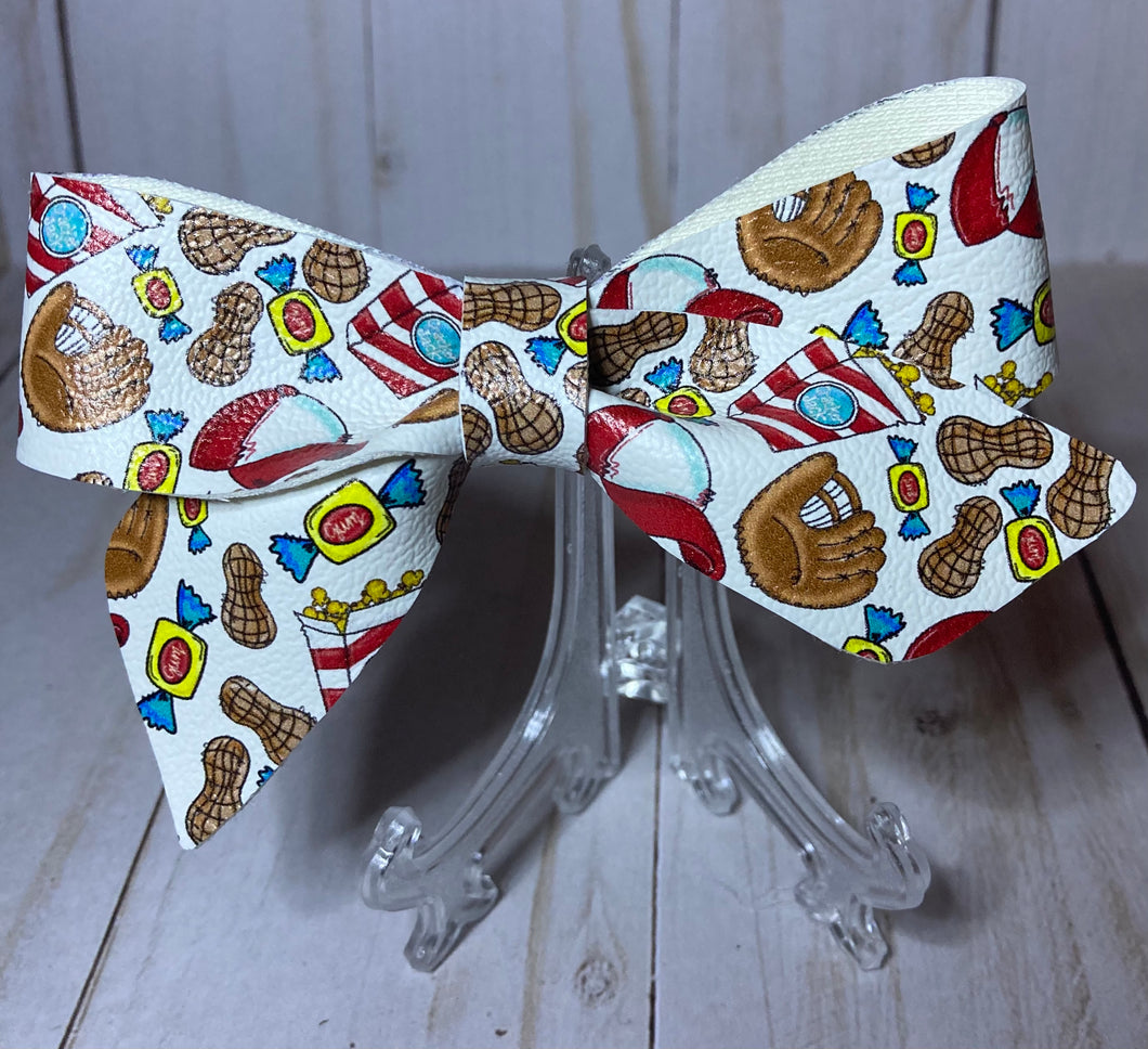 Peanuts & Popcorn Tied Bow