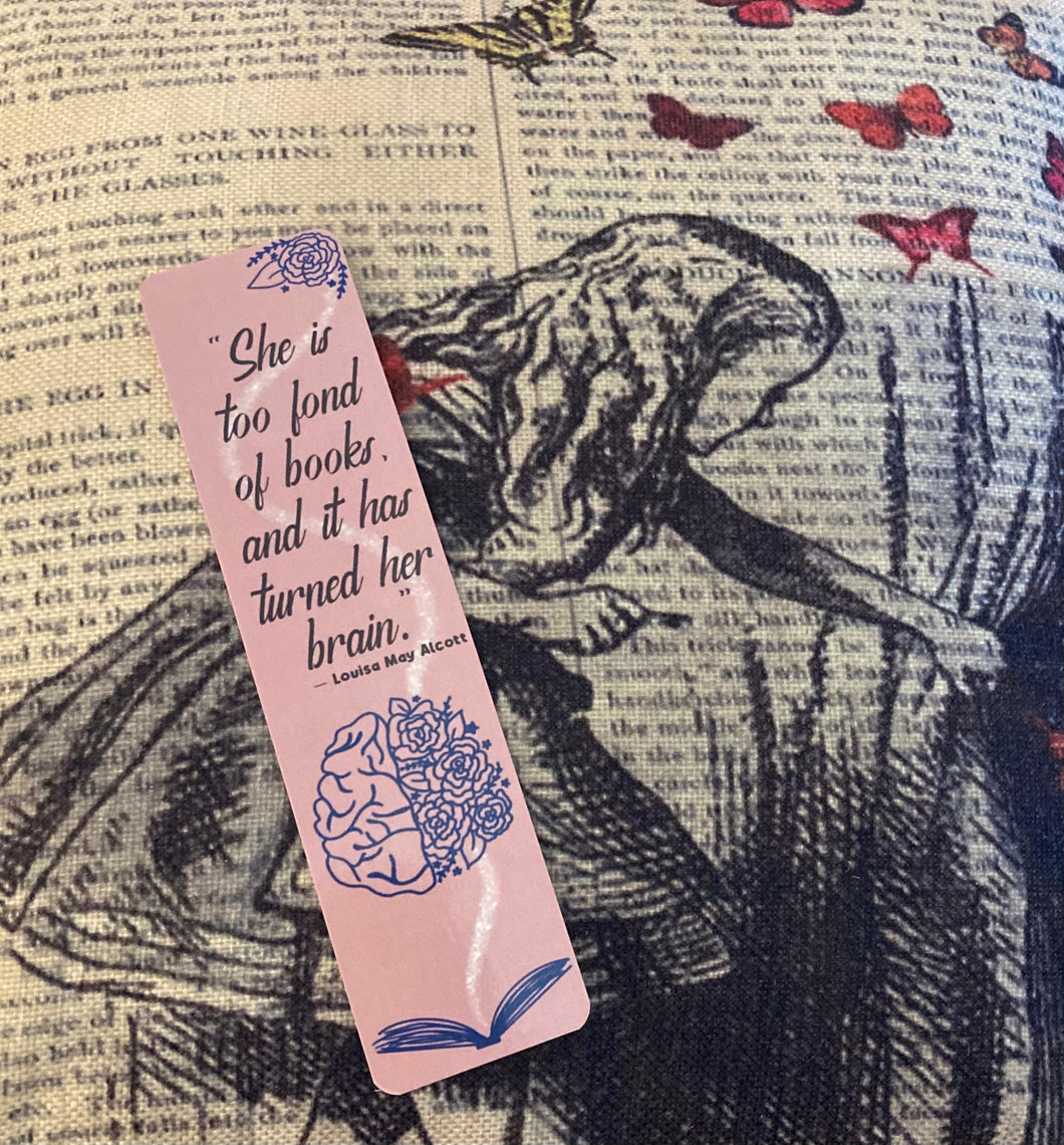 Book Brain Bookmark