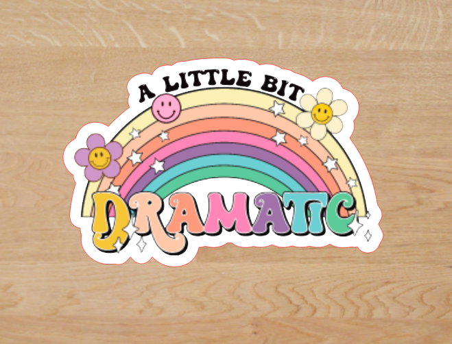 Dramatic Sticker