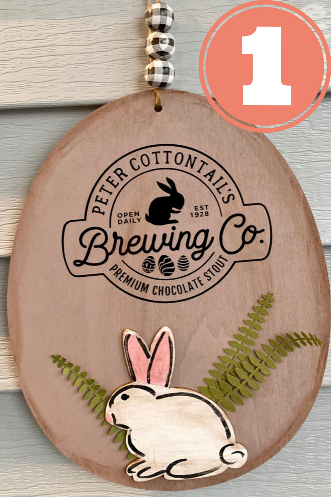 Cottontail Brewing Co. Sign