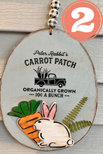 Load image into Gallery viewer, Peter Rabbit&#39;s Carrot Patch Sign
