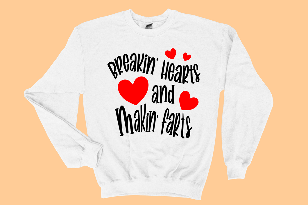 Hearts & Farts Sweatshirt (Youth)