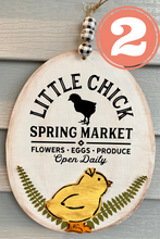 Load image into Gallery viewer, Little Chick Market Sign
