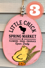 Load image into Gallery viewer, Little Chick Market Sign
