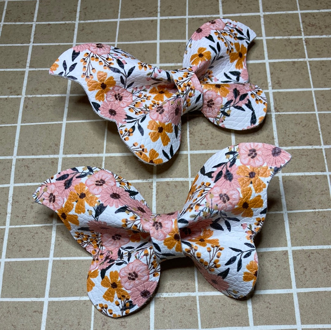 Floral Butterfly Bows