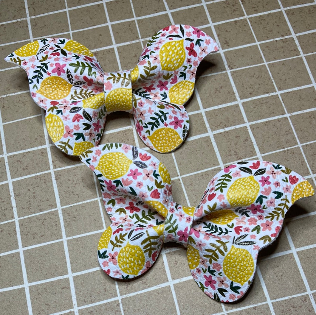 Lemon Butterfly Bows