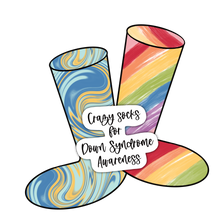 Load image into Gallery viewer, 2023 Crazy Socks for Down Syndrome Awareness
